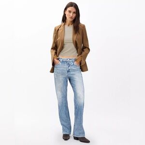 Rag & Bone Miramar Shea High-Rise Straight-Leg Jeans 27 NWT